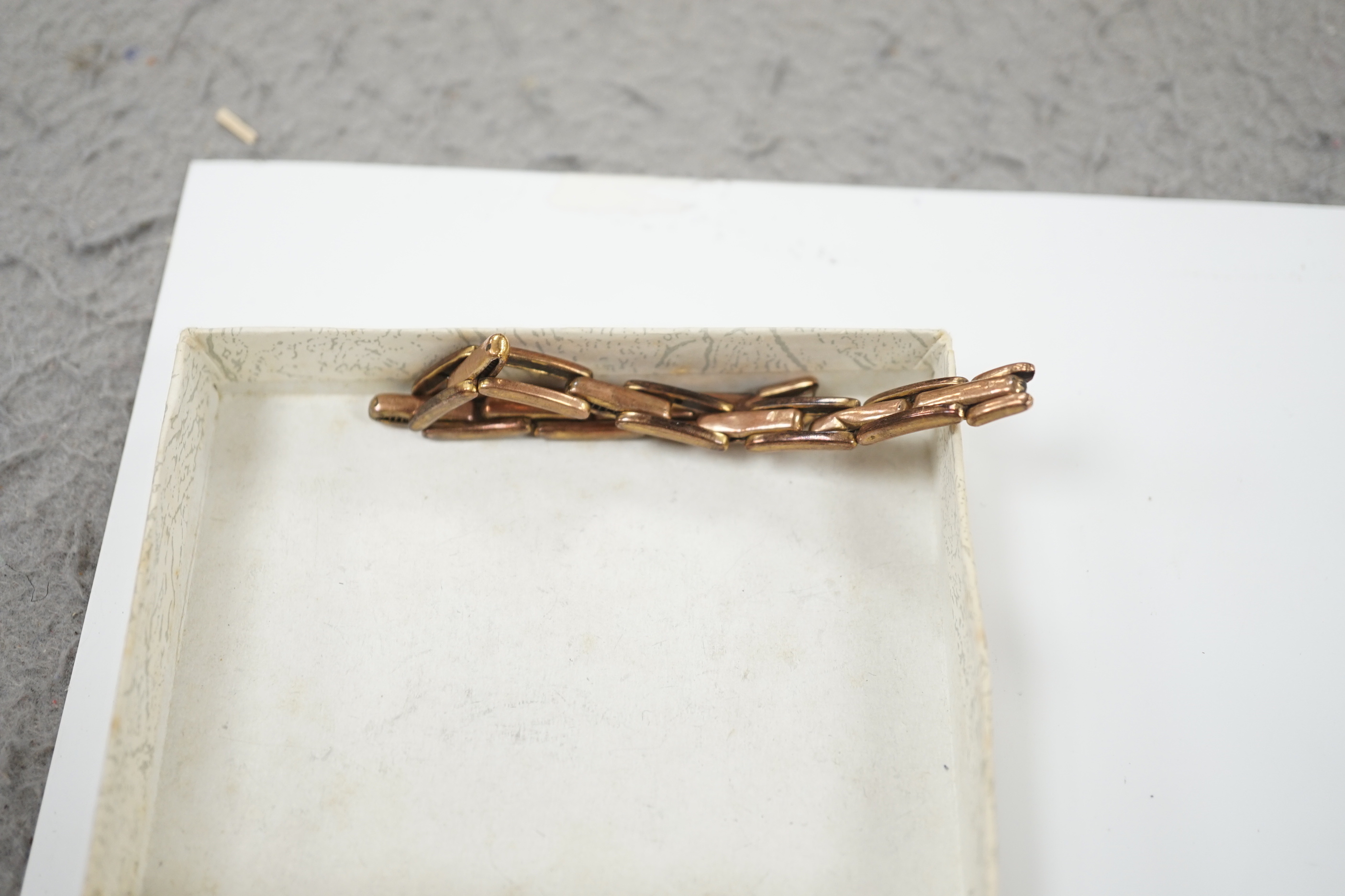 An early 20th century 9ct gold Rolex manual wind wrist watch, with detached associated flexible strap (a.f.).